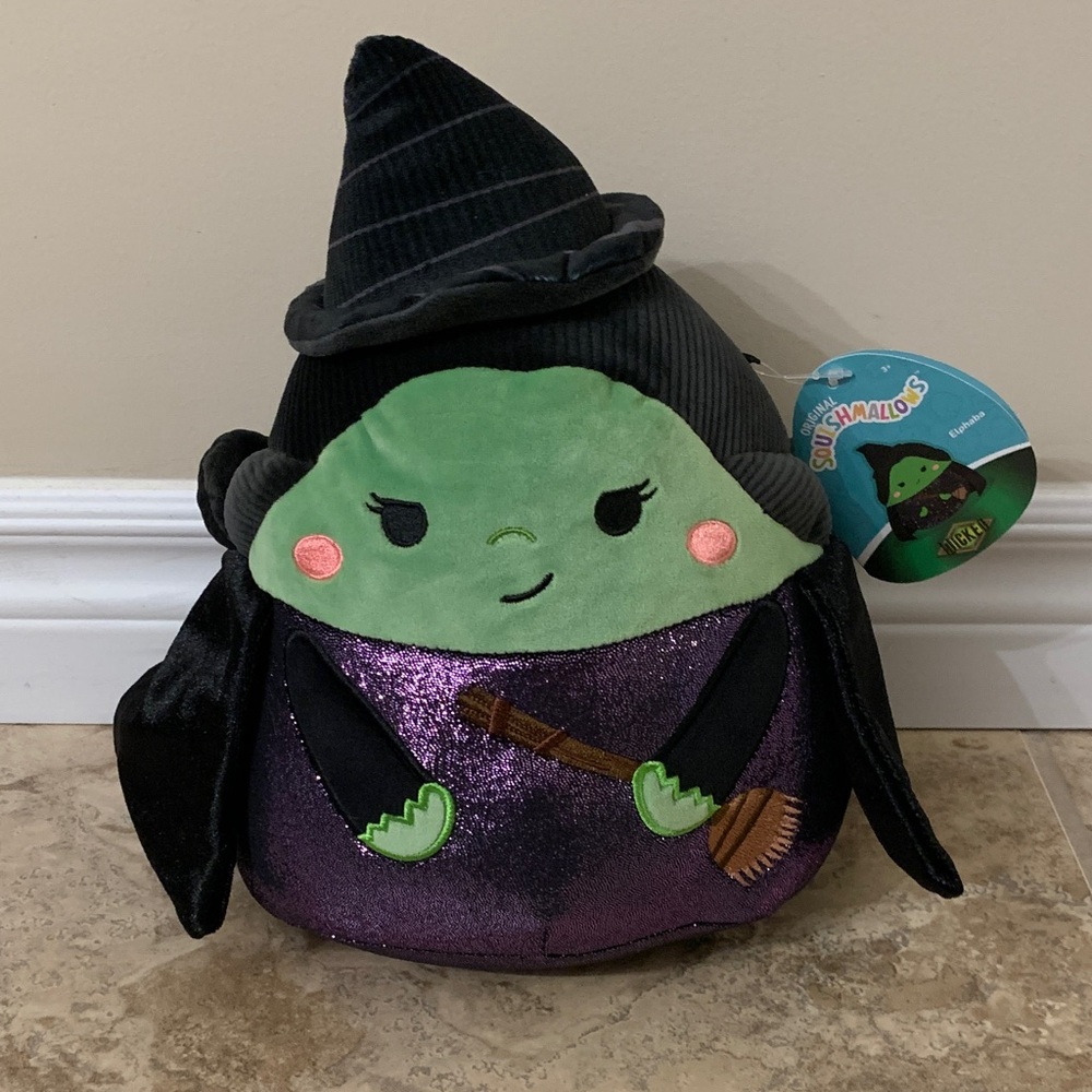 Squishmallows Wicked NEW Elphaba plush witch wizard of 0z original NWT